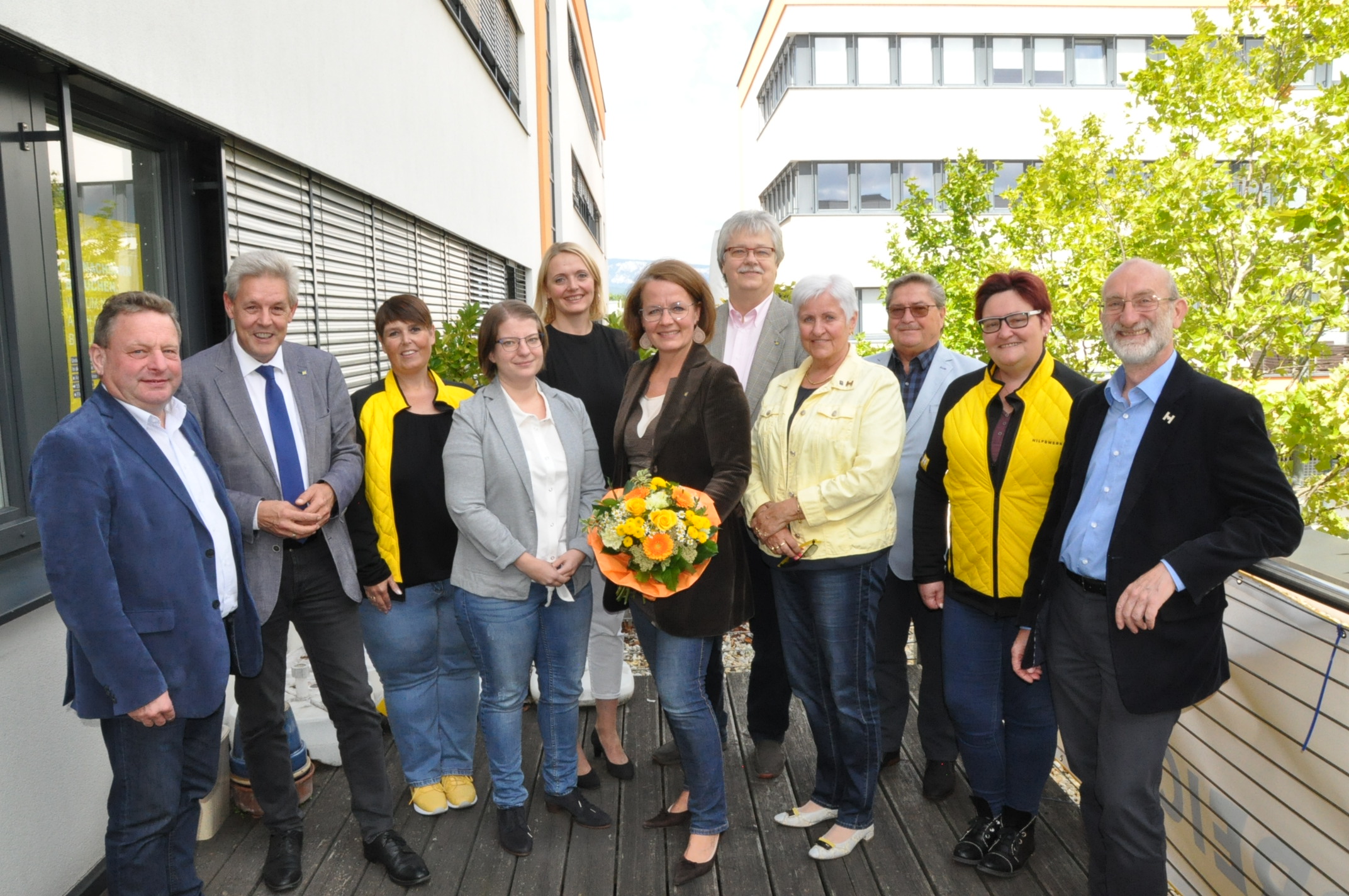 NÖAAB Sommertour – Landesobfrau Christiane Teschl-Hofmeister im Bezirk Neunkirchen