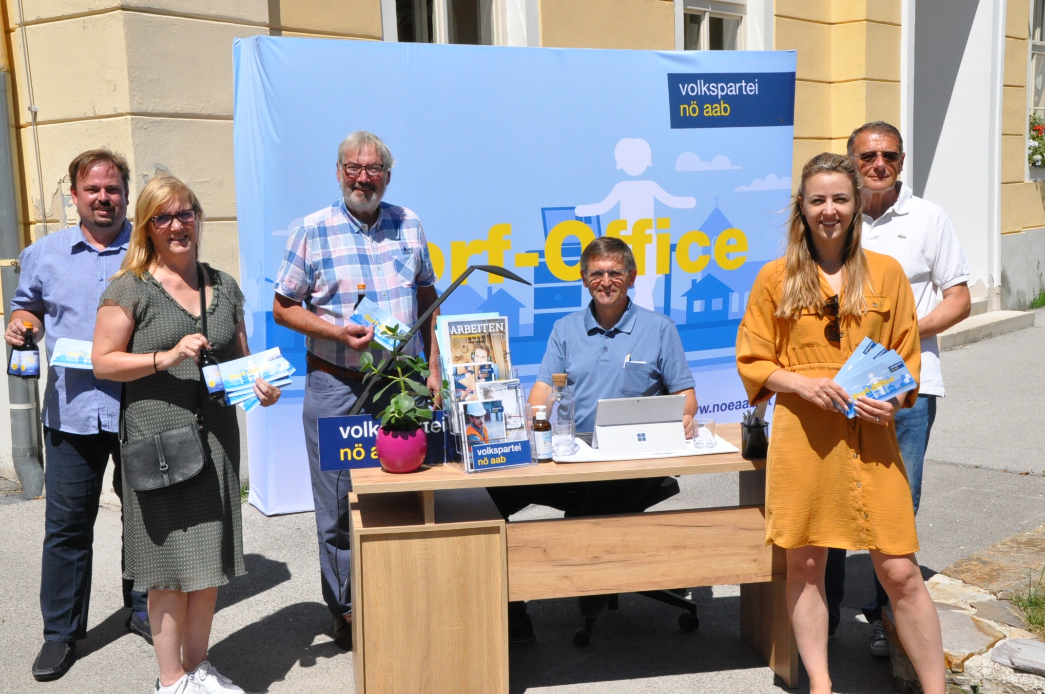 NÖAAB Bürgermeisterin Bernadette Geieregger – Initiative Dorf-Office für die Gemeinde Kaltenleutgeben