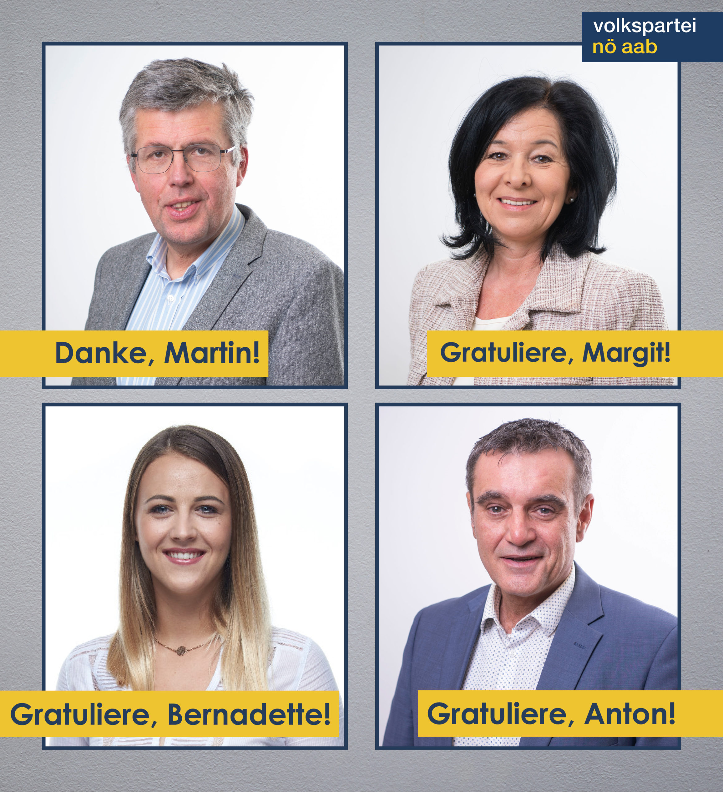 Danke an Martin Schuster für 15 Jahre im NÖ Landtag