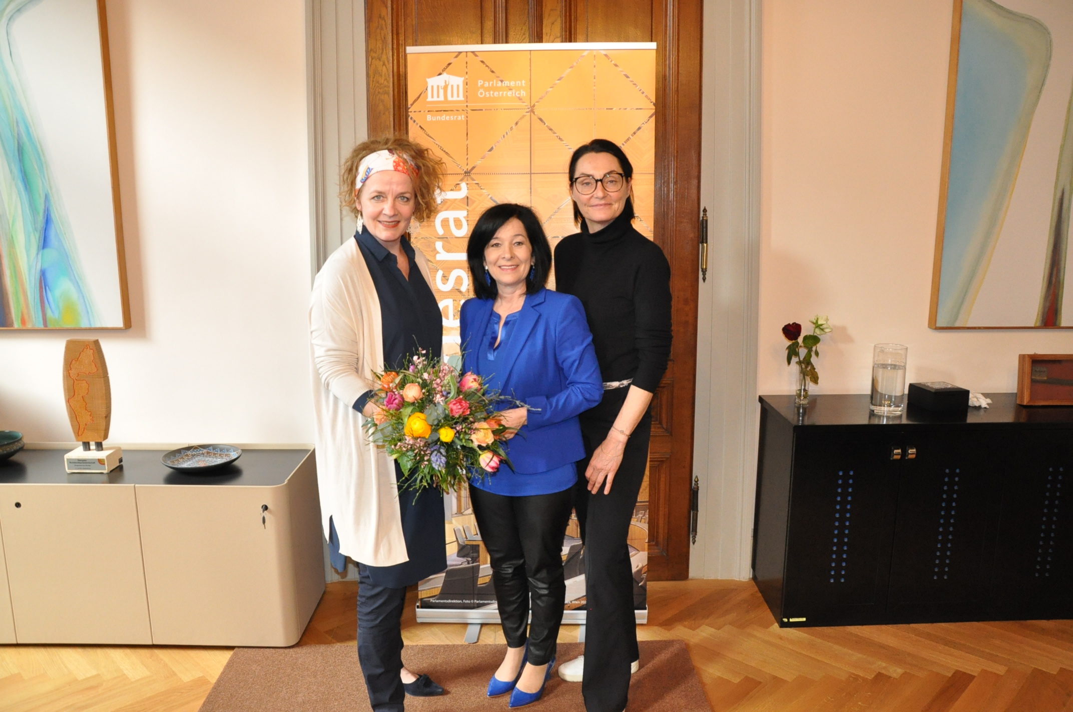 NÖAAB besucht Bundesratspräsidentin Margit Göll