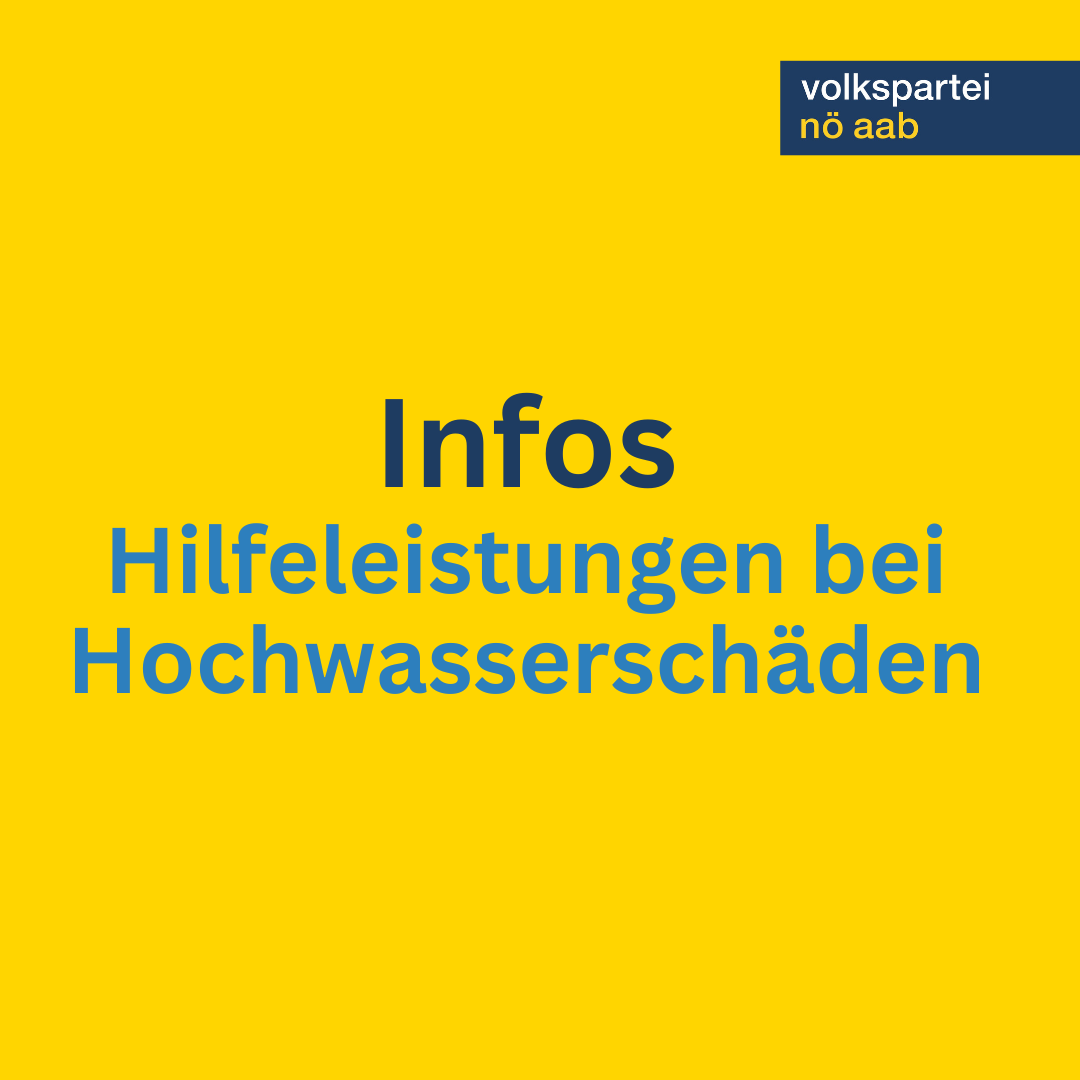 Hilfestellungen bei Hochwasserschäden