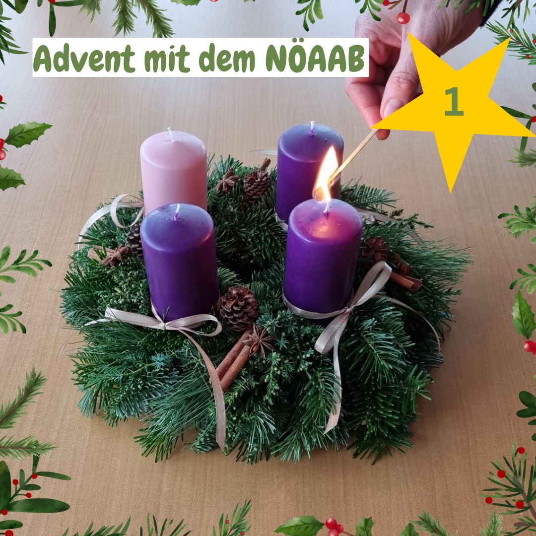 1. Advent: Zeige uns deinen Adventkranz und gewinne!