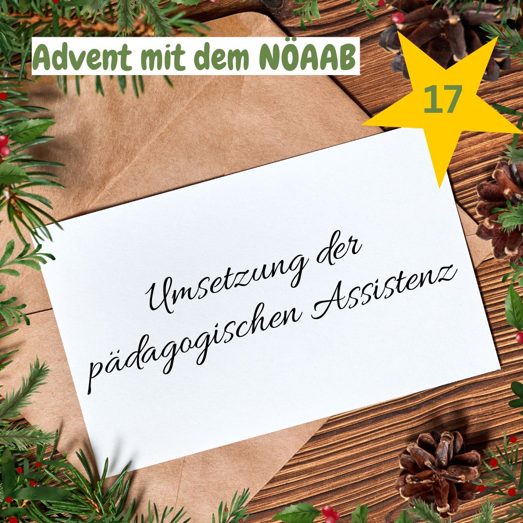 Umsetzung der pädagogische Assistenz