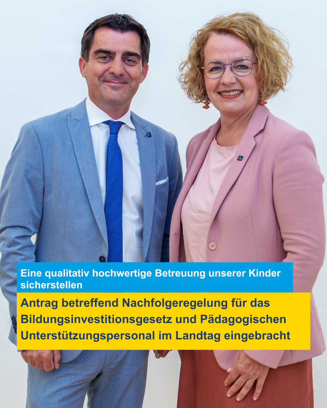 „Entlastung unserer Pädagoginnen und Pädagogen ist wichtig!“