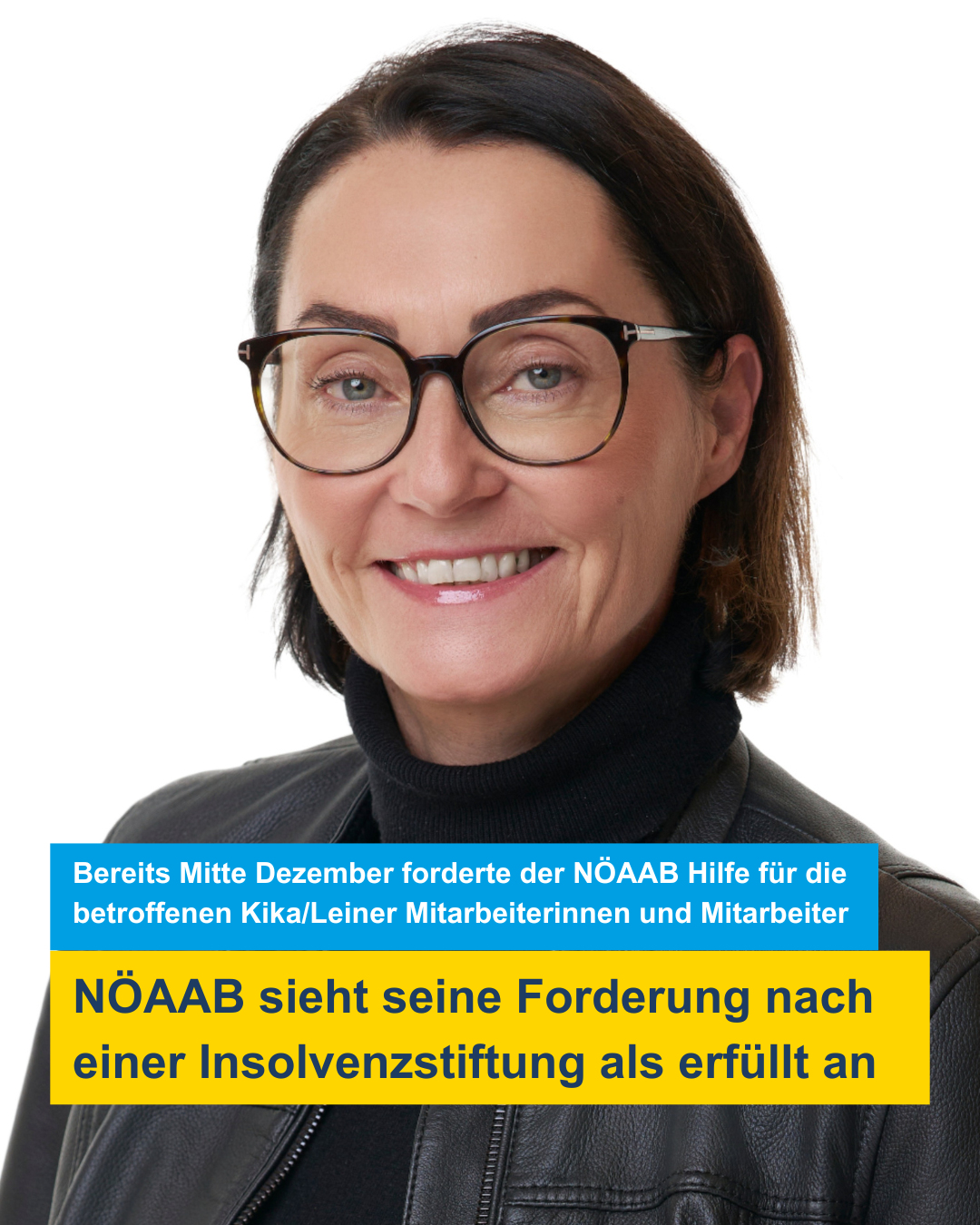 Der NÖAAB sieht seine Forderung nach einer Insolvenzstiftung als erfüllt an