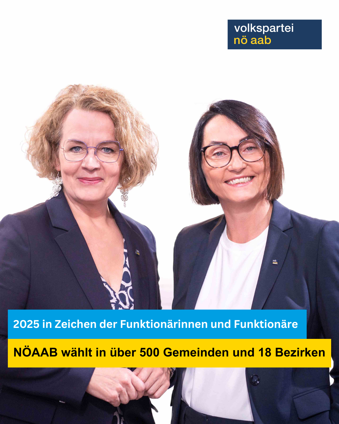 NÖAAB wählt bis zum Sommer in über 500 Gemeinden und 18 Bezirken