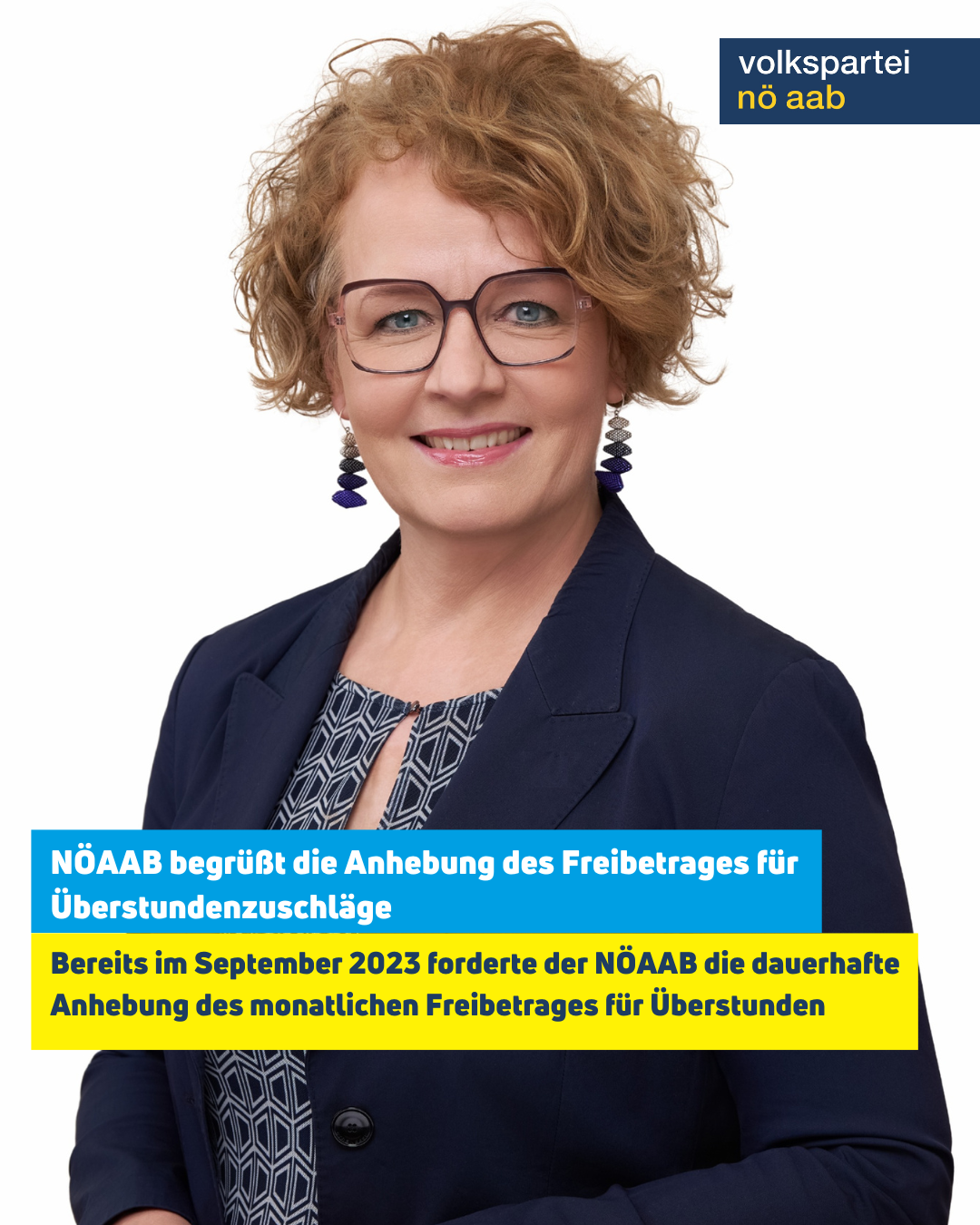 NÖAAB begrüßt die Anhebung des Freibetrages für Überstundenzuschläge