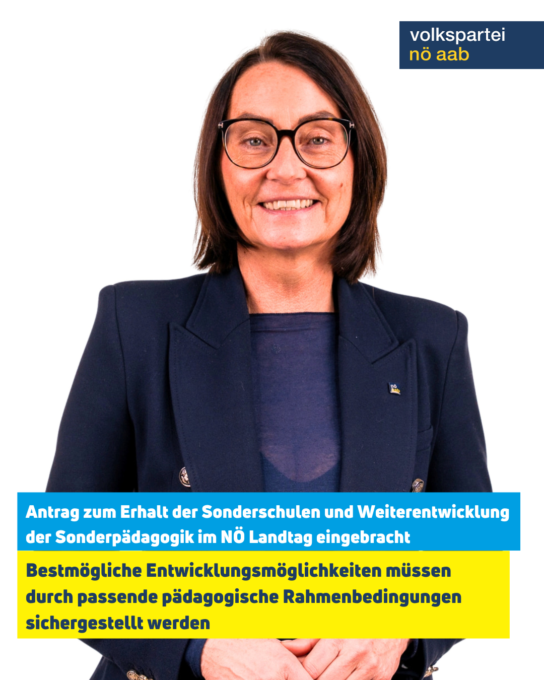 Antrag zum Erhalt der Sonderschulen und Weiterentwicklung der Sonderpädagogik im NÖ Landtag eingebracht