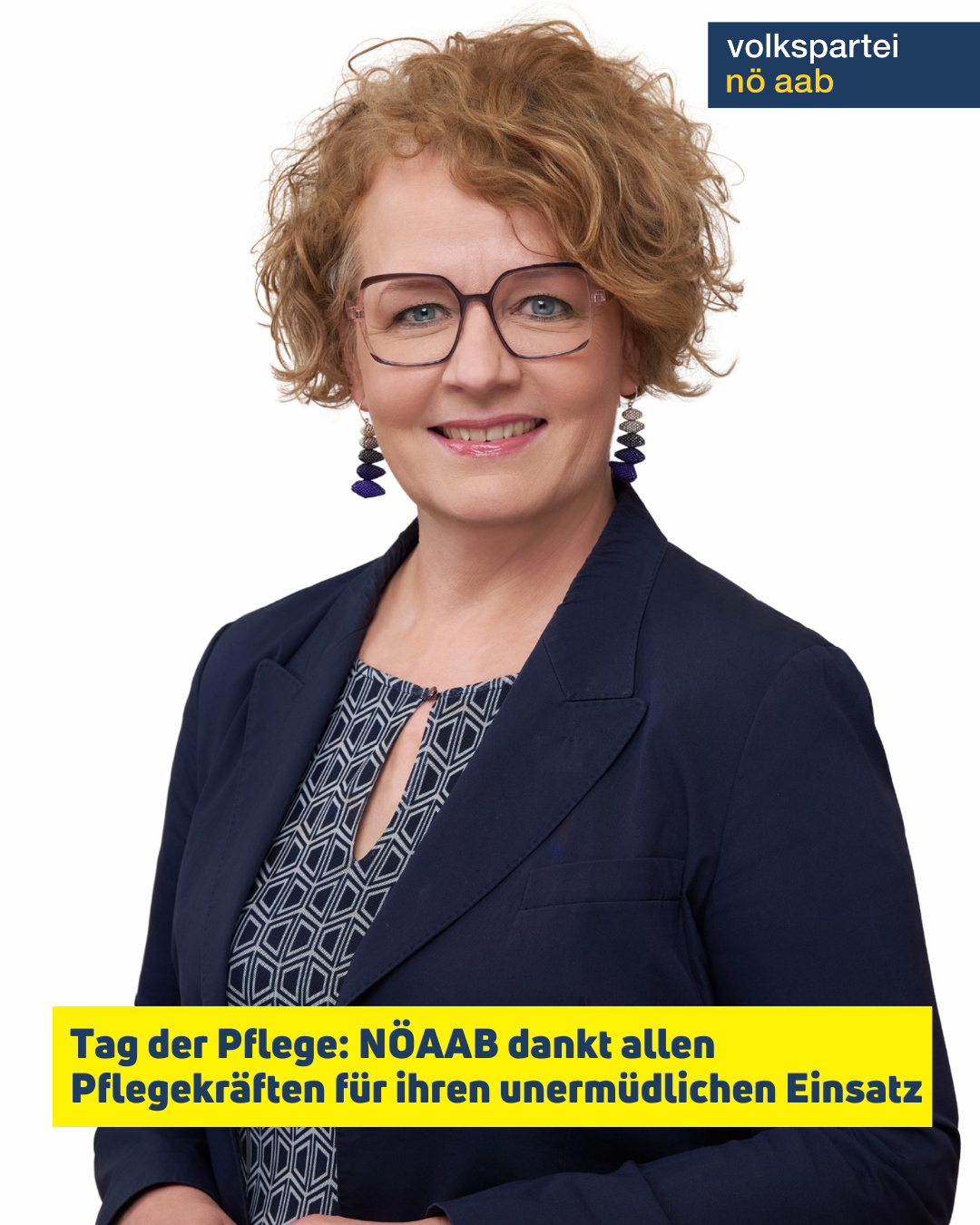 Tag der Pflege: NÖAAB dankt allen Pflegekräften für ihren unermüdlichen Einsatz